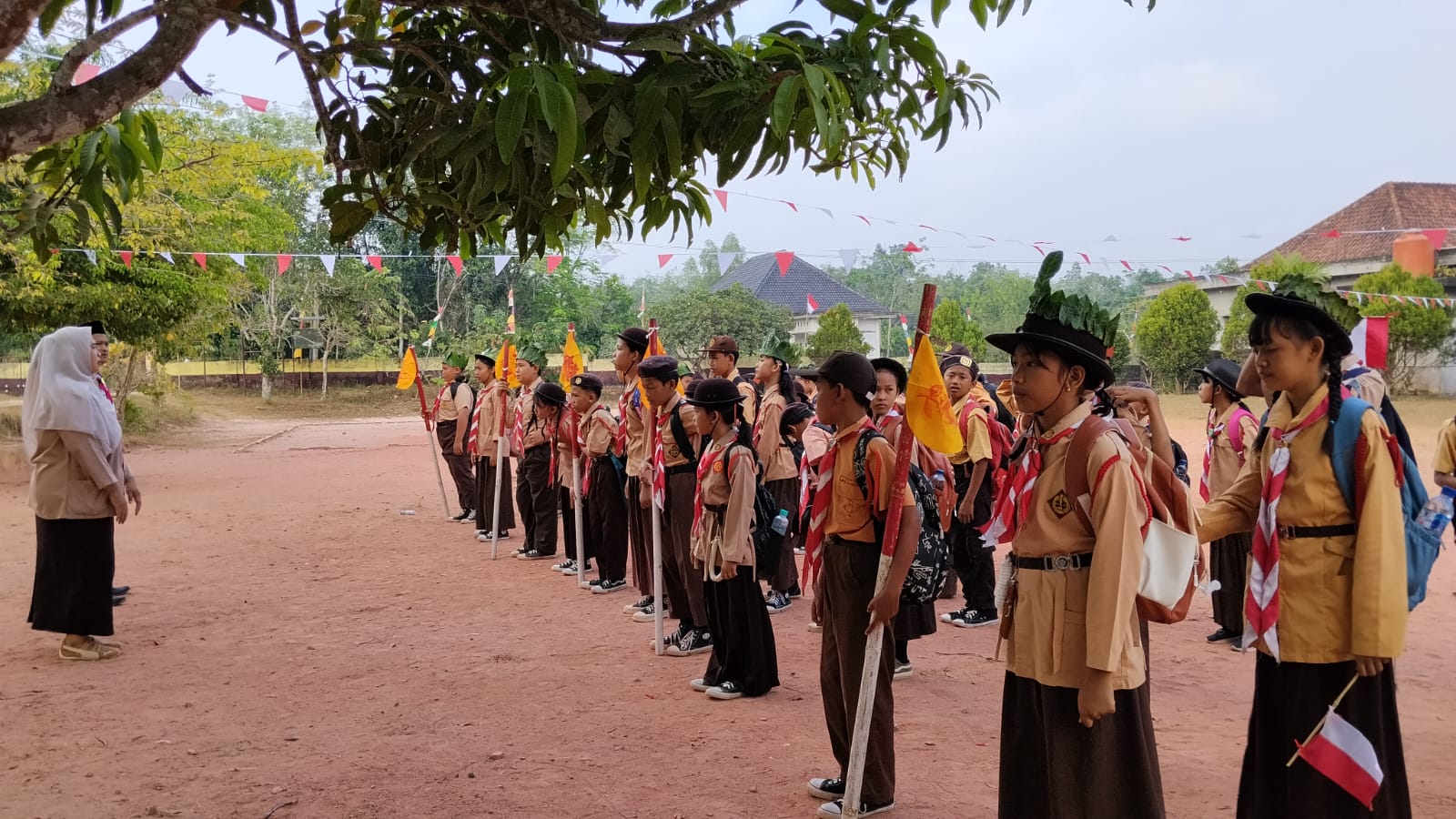 Upacara Memperingati Hari Pramuka