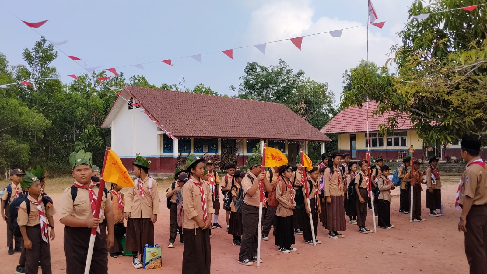 Upacara Memperingari Hari Pramuka